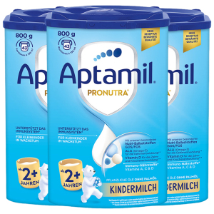 [3罐装]Aptamil德国原装进口爱他美经典版2+段2岁以上婴幼儿配方奶粉800g