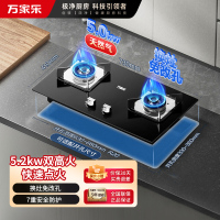万家乐[双高火C2R1]燃气灶立式全进风灶具 5.0kw大火力台嵌两用换新免扩孔灶具