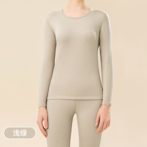 A类亲肤羊毛保暖内衣套装男加厚ab面发热男士打底秋衣秋裤女秋冬