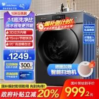小天鹅滚筒洗衣机v23全自动变频10公斤大容量家用羽绒服洗除菌除螨 TG100V23PRO [洗净比1.1新款]