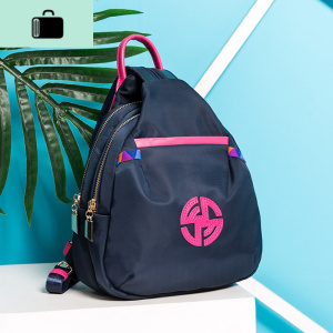 双肩包女2020新款韩版潮个性百搭牛津帆布时尚夏季ins超火小背包NEW LAKE