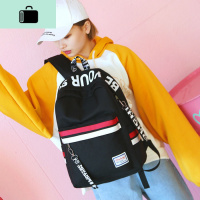 书包女学生韩版初中校园原宿中学生背包高中双肩包包2019新款网红NEW LAKE