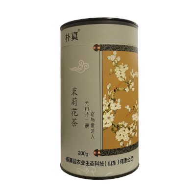 朴真茉莉花茶200g桶