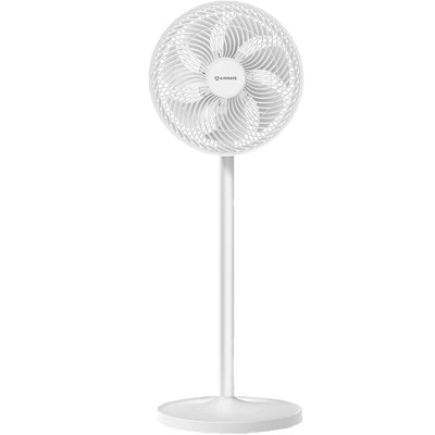 艾美特(AIRMATE)电风扇落地扇遥控大风力电扇轻音低噪宿舍卧室可台地趴三用摇头风扇 FS30143