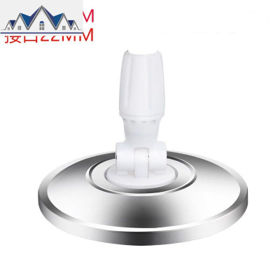 旋转拖把杆加粗不锈钢墩布杆拖布杆替换拖把头懒人拖把一拖净 三维工匠