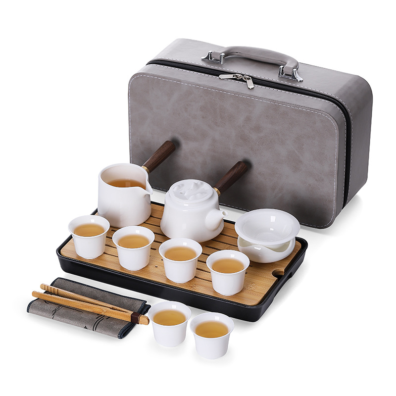 卫未来 旅行茶具泡茶壶 12件 套