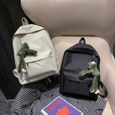 派尼美特日系原宿古着感书包韩版ins风复古大容量背包女学院风学生双肩包