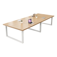 中豫鑫泽 ZYXZ5030146 会议桌简约现在长方形办公室小型会议桌 2.4米单桌