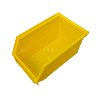 翌嘉 YJ4121722 背挂式元件盒壁挂塑料物料盒 黄色 220*140*120