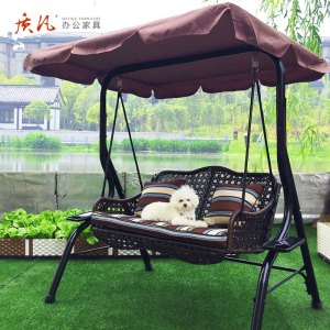 质凡户外秋千摇篮椅吊椅成人室外摇椅阳台吊床铁艺庭院荡秋千摇椅