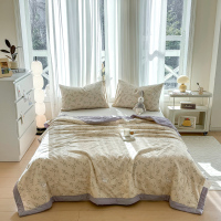 针织棉棉花夏被