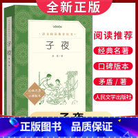 [正版]经典名著口碑版本子夜 茅盾著 语文阅读丛书 中小学生小说集自主阅读名著学生课外阅读书 人民文学出版社