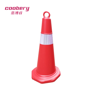 酷博睿(coobery) 塑料反光路锥 路障锥 雪糕筒桶 交通锥桶 (70cm塑料反光路锥)