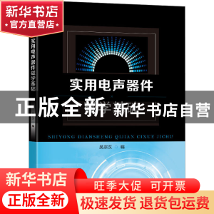 正版 实用电声器件磁学基础 吴宗汉编 东南大学出版社 9787564199
