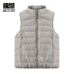 统狮白鸭绒马甲羽绒服 412-4 件