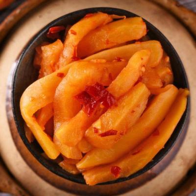 萧山萝卜干酱萝卜干萧山萝卜手工腌制脆甜美味酱菜下饭咸菜400g酸辣萝卜条一包