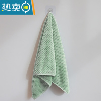 敬平珊瑚绒大毛巾浴巾干发帽三件套男女家用吸水速干洗脸巾批发 浅绿色/毛巾35*75 0x0cm