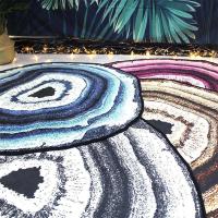 美帮汇卧室地毯圆形少女心房间装饰北欧ins风现代简约创意客厅家用