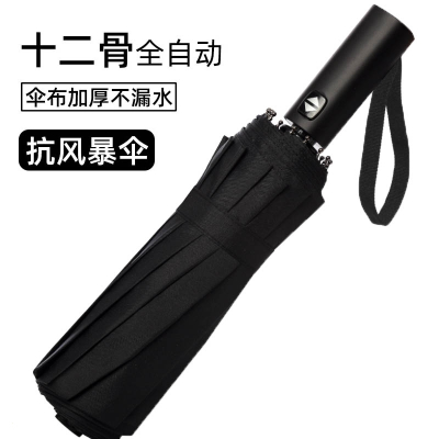 自动雨伞男女折叠纳丽雅太阳伞加大加固晴雨两用防晒加厚遮阳伞