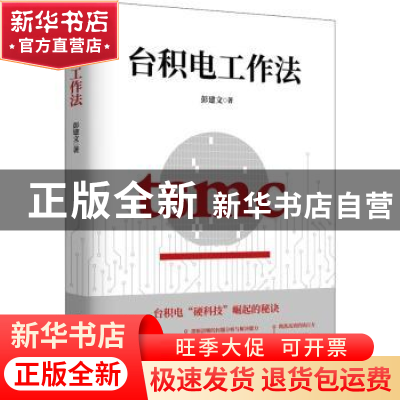 正版 台积电工作法:我在台积电学到的经营思维和工作技巧 彭建文
