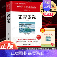 艾青诗选.北京工艺美术出版社 [正版]九年级上册名著人教版世说新语聊斋志异唐诗三百首泰戈尔诗选初中课外阅读书籍初三原著无