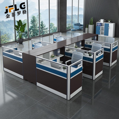 金菲罗格屏风带柜椅办公桌