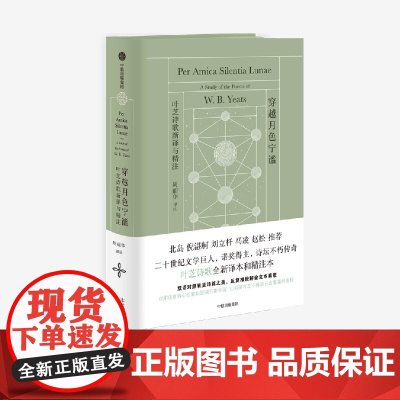 穿越月色宁谧 刷新中文世界对叶芝的认知之作 W.B.叶芝著 一部让你真正读懂叶芝 乃至现代诗歌的解经之作 中信出版社图书