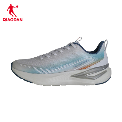 乔丹 跑步鞋男款舒适基础跑鞋运动鞋旅游鞋 透气防滑39-45 QTB023253209 丹白/云灰蓝