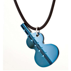 梦克拉 Mkela 钨金吊坠 蓝色之声