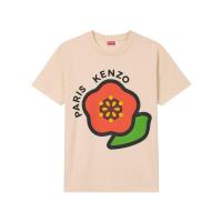 高田贤三(Kenzo)纯棉短袖T恤女运动百搭圆领直下摆休闲舒适夏季套