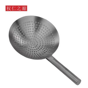 权仁之巅 304不锈钢钢漏 直径30cm*柄长23cm 个