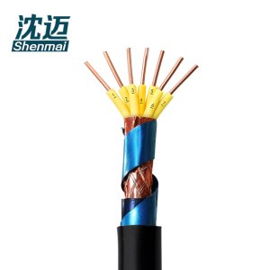 沈迈 铜芯铠装电缆 ZR-KVVP22-450/750V-7*1.5平方 /米