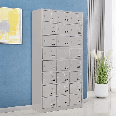 臻远 不锈钢304存储柜储物柜 24门更衣柜