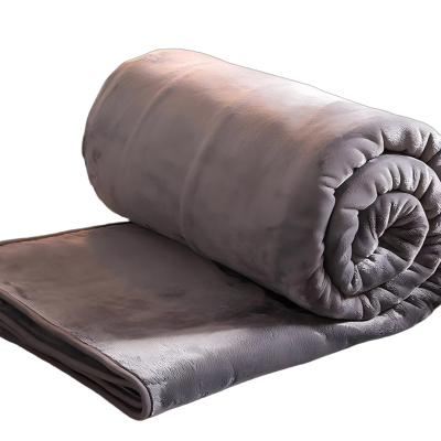 点途 DT-09 加厚绒毛毯 180*200cm 灰色