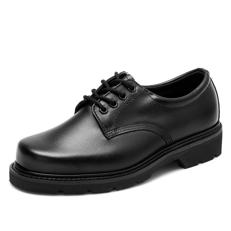 强人3515(qiangren)男士休闲鞋工装鞋男低帮牛皮皮鞋户外耐磨鞋商务