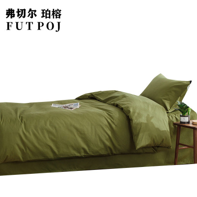 弗切尔珀榕绿色内务直班室三件套0.9-1.2m床/FJD0210301(套)