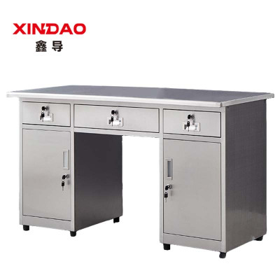 鑫导 304不锈钢办公桌 1600*700*750mm-K03 张