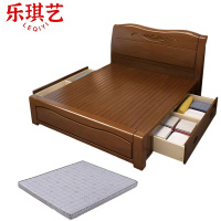 乐琪艺 单人床 150cm(箱框款)+10cm床垫 套