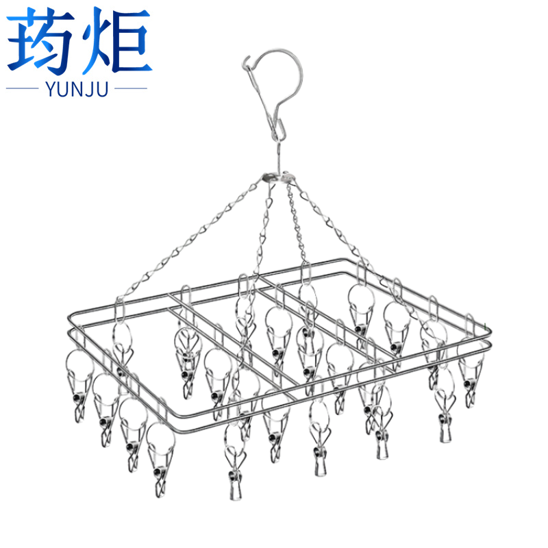 荺炬不锈钢晾晒架