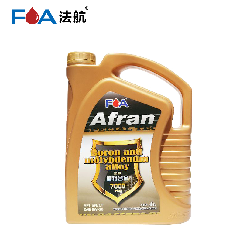 法航全合成汽机油硼钼7000更换1万公里 SN 5W/30 4L
