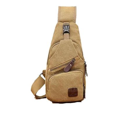 NEWLAKE新款帆布复古斜挎包男生休闲胸包女单肩夸包多功能随身男包斜背包腰包男
