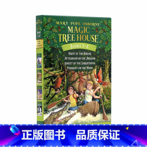 [正版]神奇树屋进口Magic Tree House 5-84册盒装儿童英文原版小说章节桥梁书认知探险百科故事小学阅读1