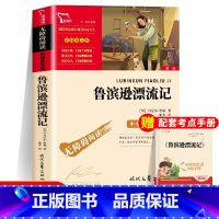 鲁滨逊漂流记 [正版]鲁滨逊漂流记原著六年级课外阅读书呼兰河传汤姆索亚历险记尼尔斯骑鹅旅行记爱丽丝梦游仙境童年绿山墙的安