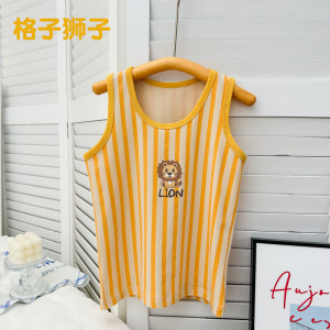 女童吊带背心夏季外穿时尚洋气中大童莱卡棉薄款内搭儿童背心打底