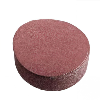 铁洋 背绒砂纸片 植绒砂纸片 4寸100mm 40目红砂 片