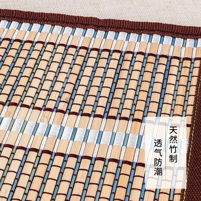 六品堂文房四宝毛笔书法国画具用品卷毛笔保护毛笔袋竹笔帘30cm大号40x35.5cm（4边包边8个笔袋）