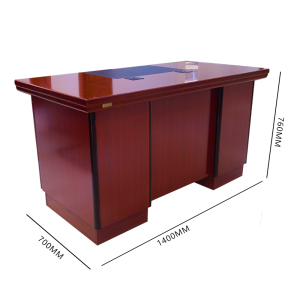 榭邦职员桌1号办公家具老板桌经理桌主管桌行政桌总裁台中班台办公台办公桌班台办公桌 1.4米