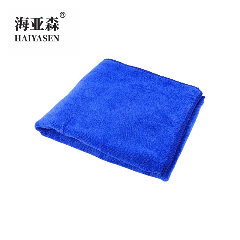 海亚森 TK-1091 纯棉不掉毛吸水清洁抹布30*70cm 85g 抹布(计价单位:条)蓝色