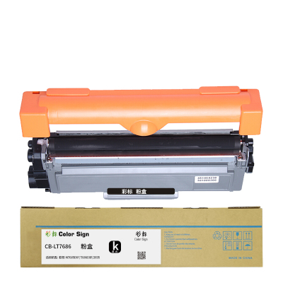 彩标 CB-LT7686 约2600页 适用联想M7685DXF/7686DXF/2655 粉盒(单位:只)黑色