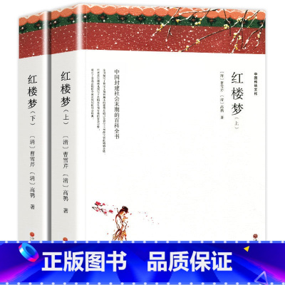 红楼梦(上下) [正版]全套10册世界十大名著无删减完整飘简爱傲慢与偏见巴黎圣母院战争与和平复活红与黑呼啸山庄外国文学小